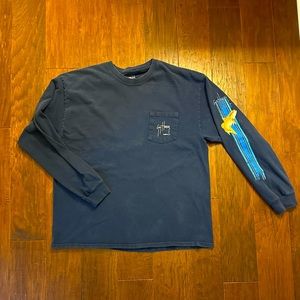 Guy Harvey men long sleeve Tshirt XL.